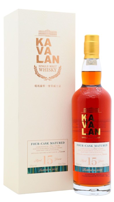 Kavalan 15 Years Old Single Malt Whisky 2025 Edition