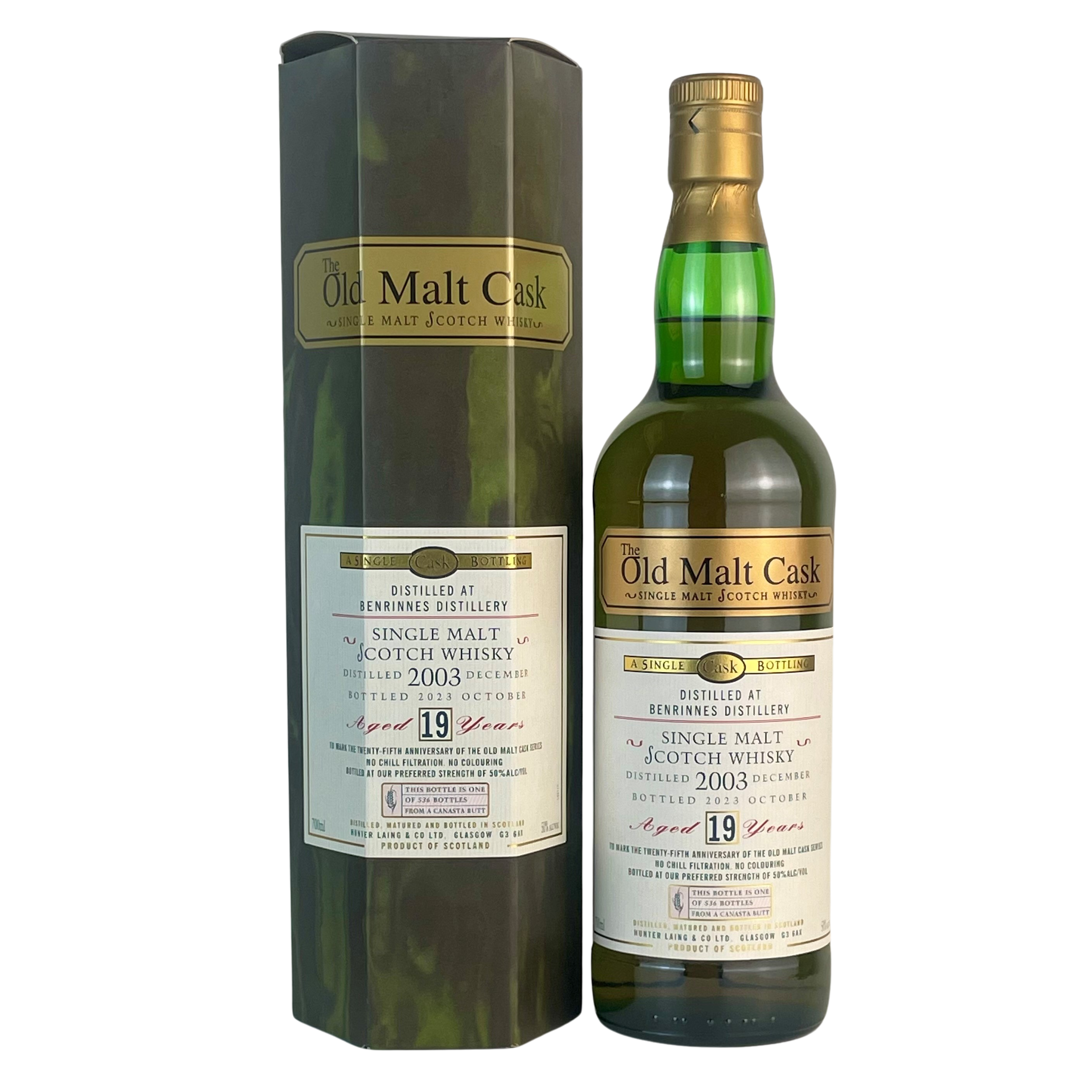 Benrinnes 2003 / 19 Years / Old Malt Cask 25th Anniversary