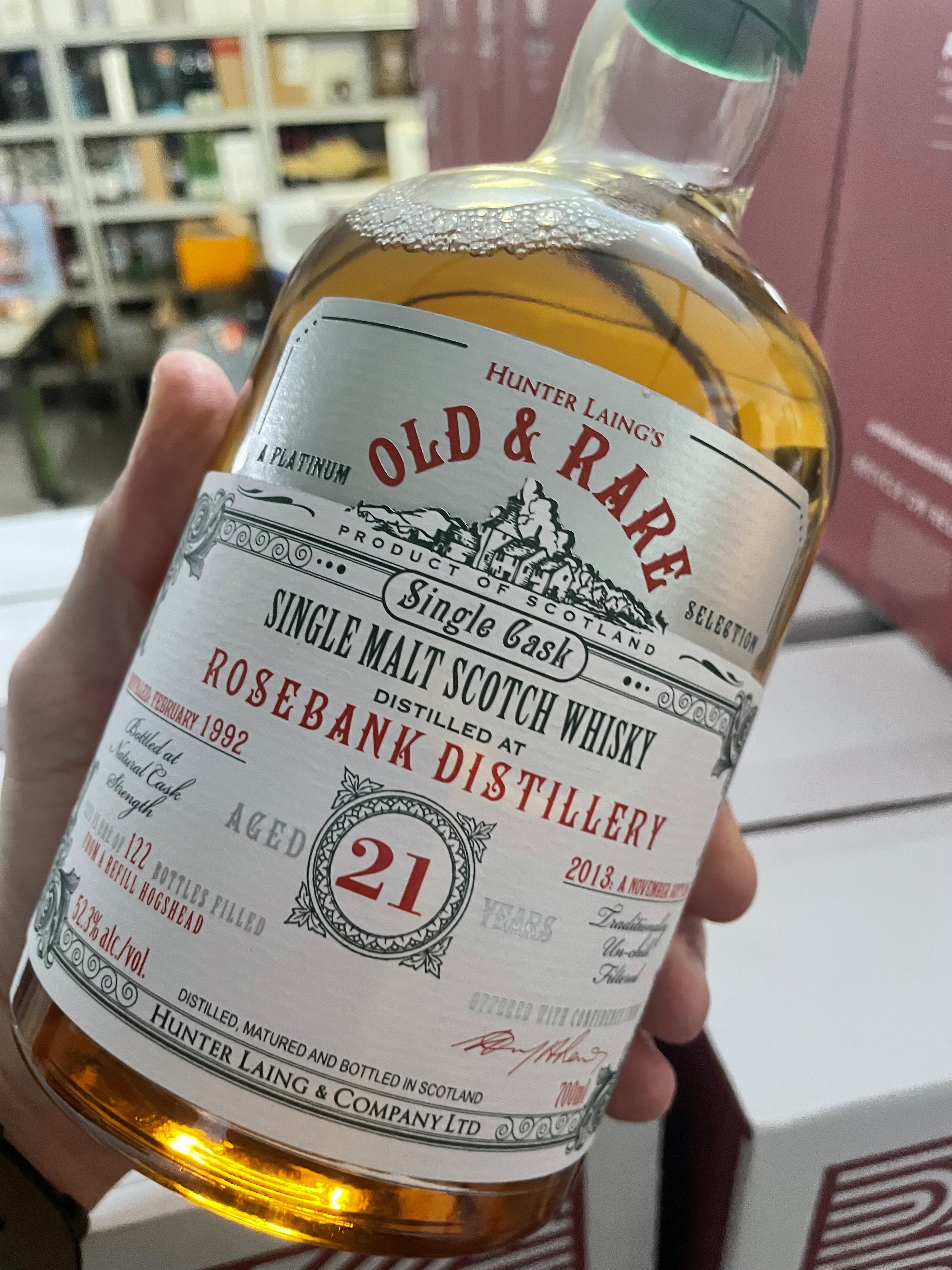 Rosebank 1992 / 21 Years / Old & Rare