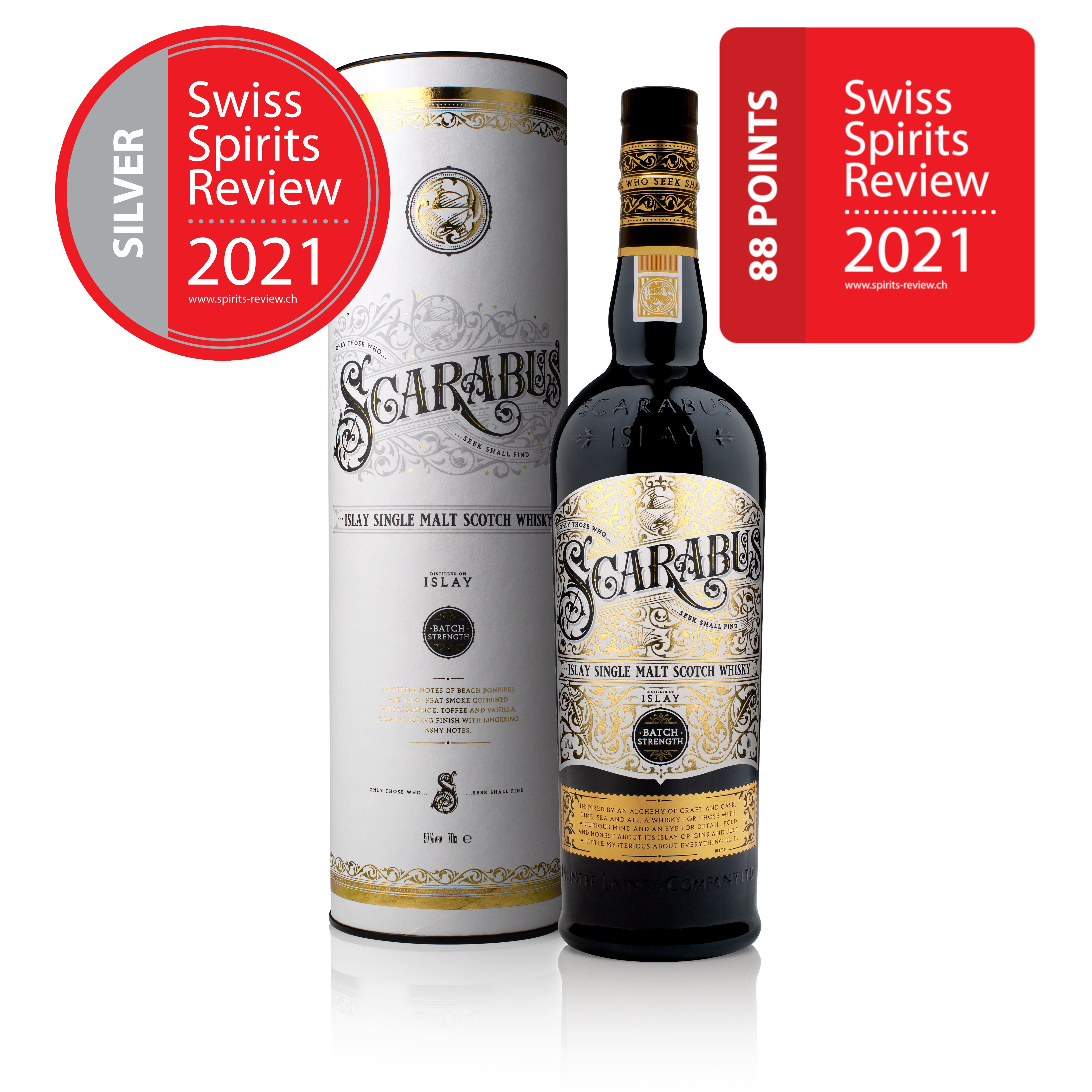 Scarabus Batch Strength - Islay Single Malt / 57%